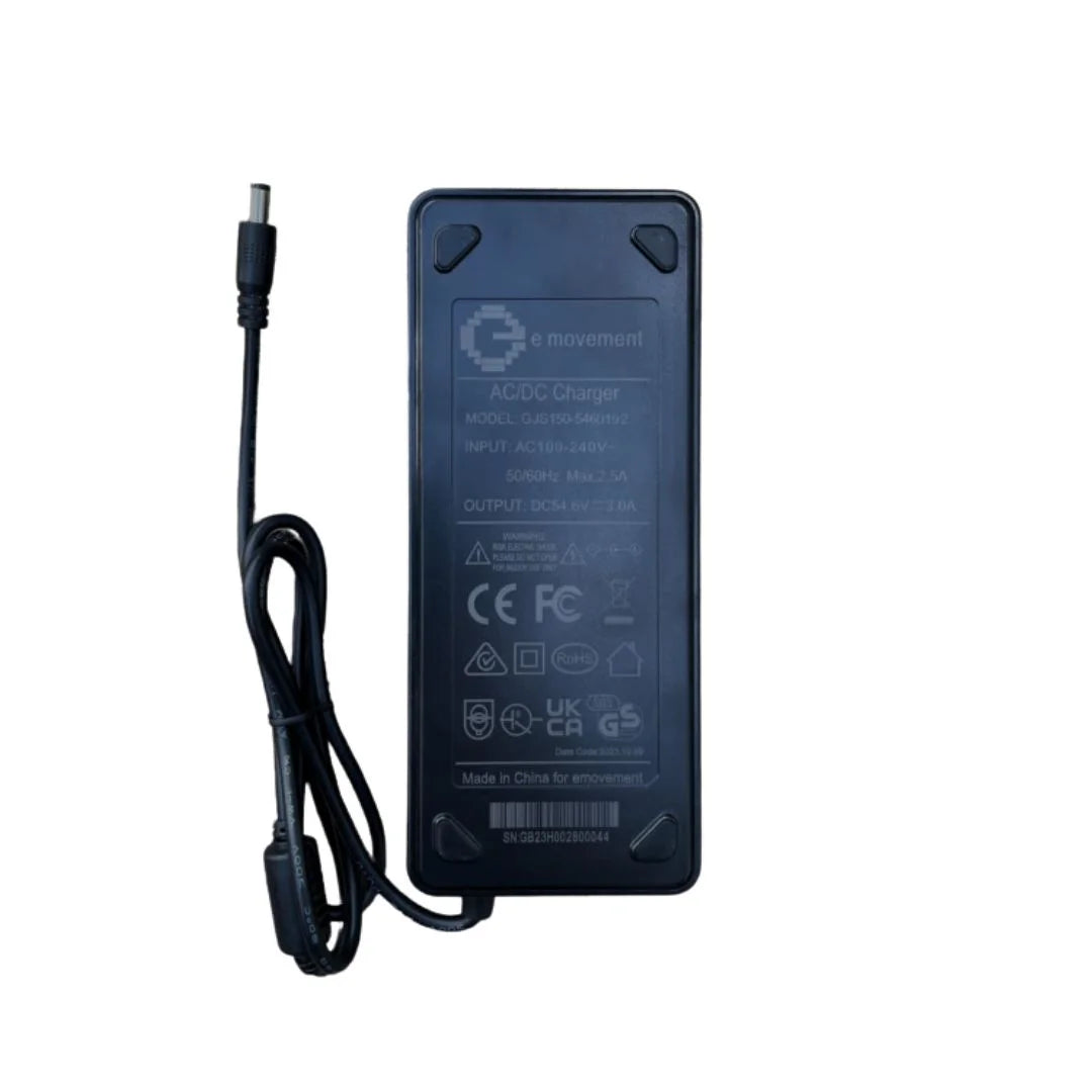54.6V 3A Fast E-Bike Charger