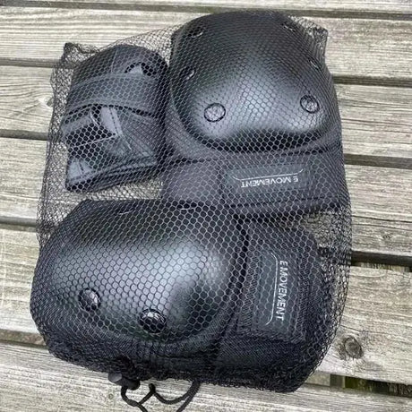 E-board protective gear kit in black