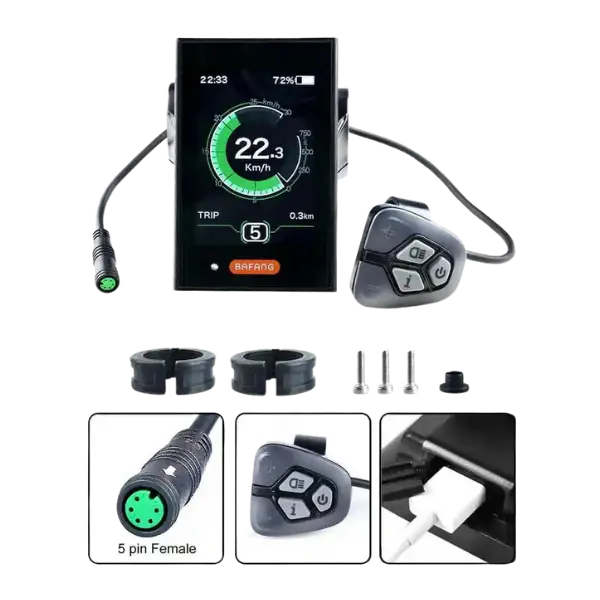 Befang colour display for ebike - ebike accessories