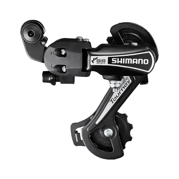 shimano derailleur for an ebike in black