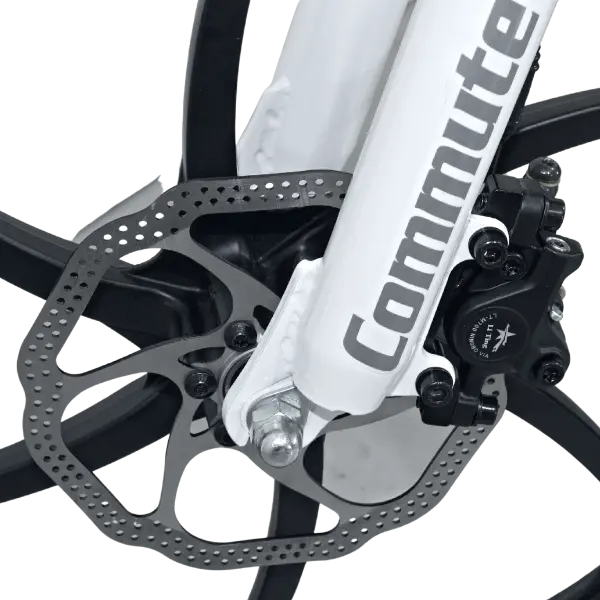 Commute folding ebike with logo