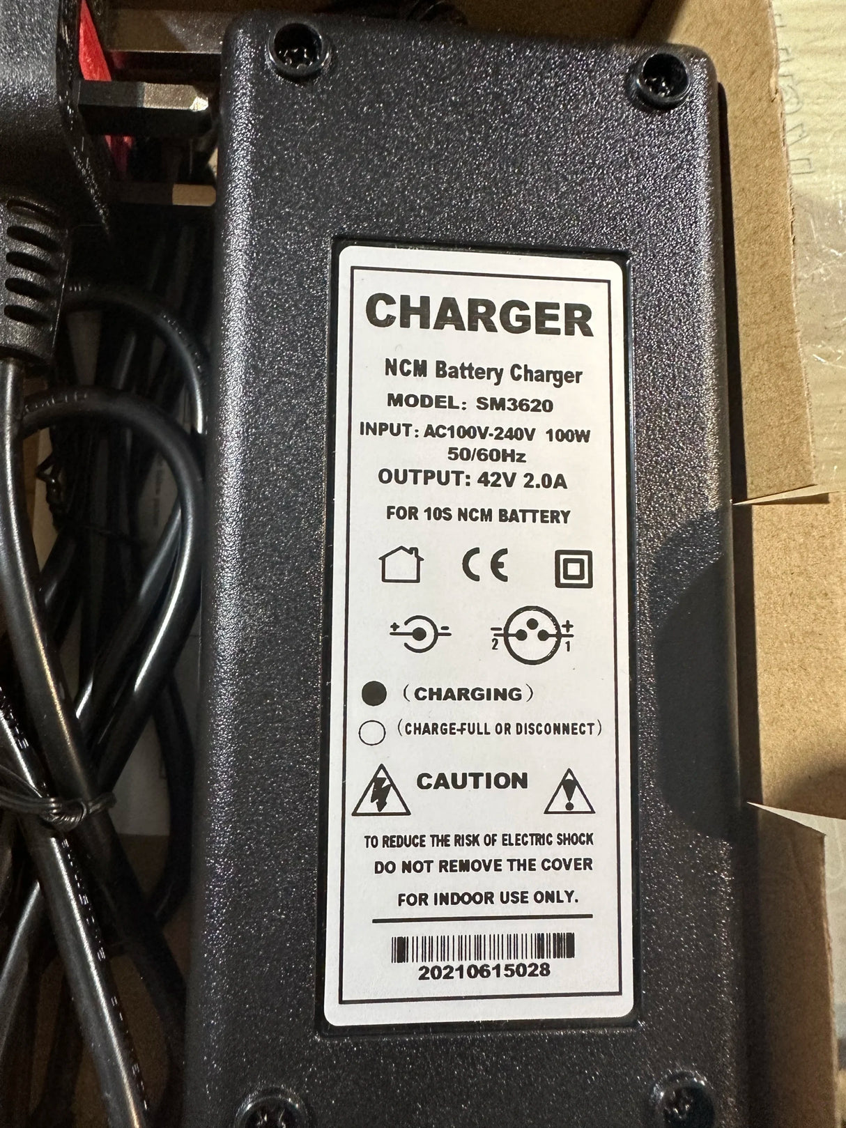 42V E-Bike Charger