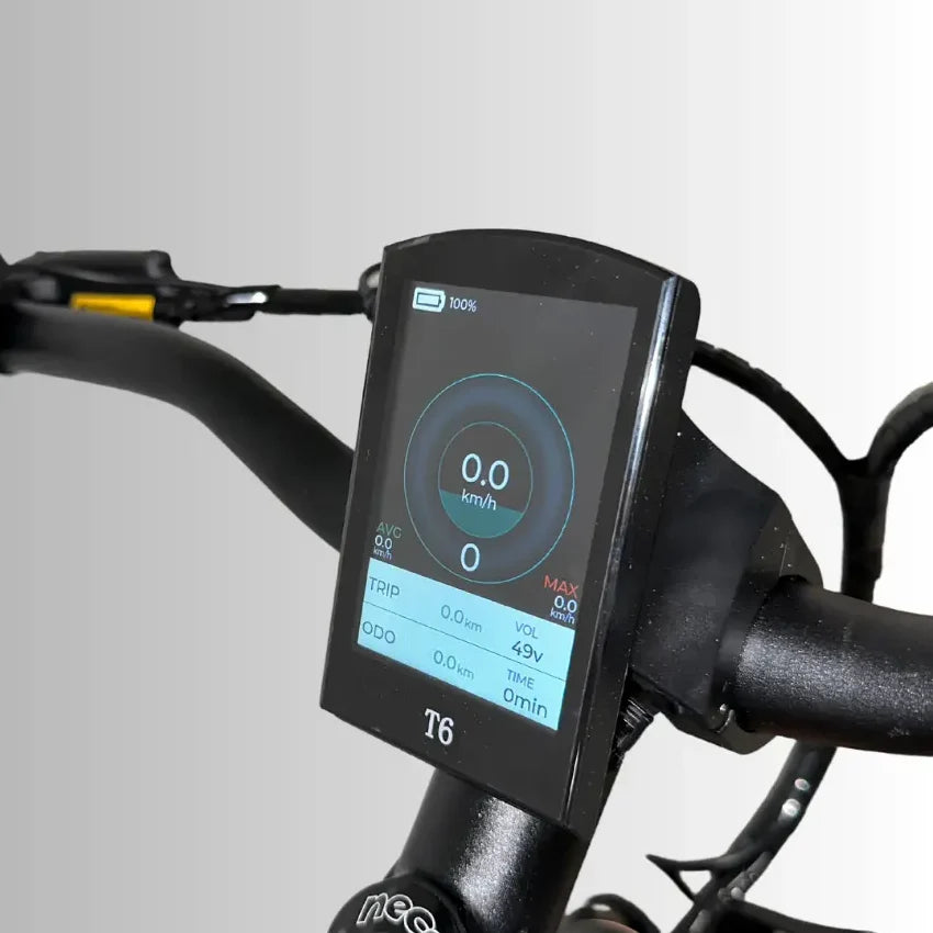 display of e-bike