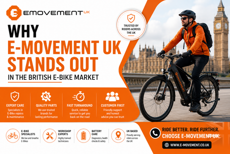 Why E-Movement UK Stands Out in the British E-Bike Market