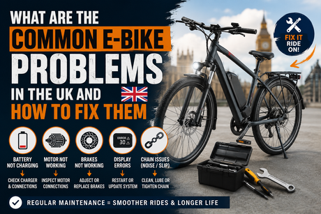 What are the Common E-bike Problems in the UK and How to Fix Them