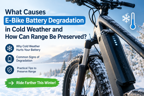 What Causes E-Bike Battery Degradation in Cold Weather and How Can Range Be Preserved?
