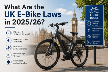 What Are the UK E-Bike Laws in 2025/26