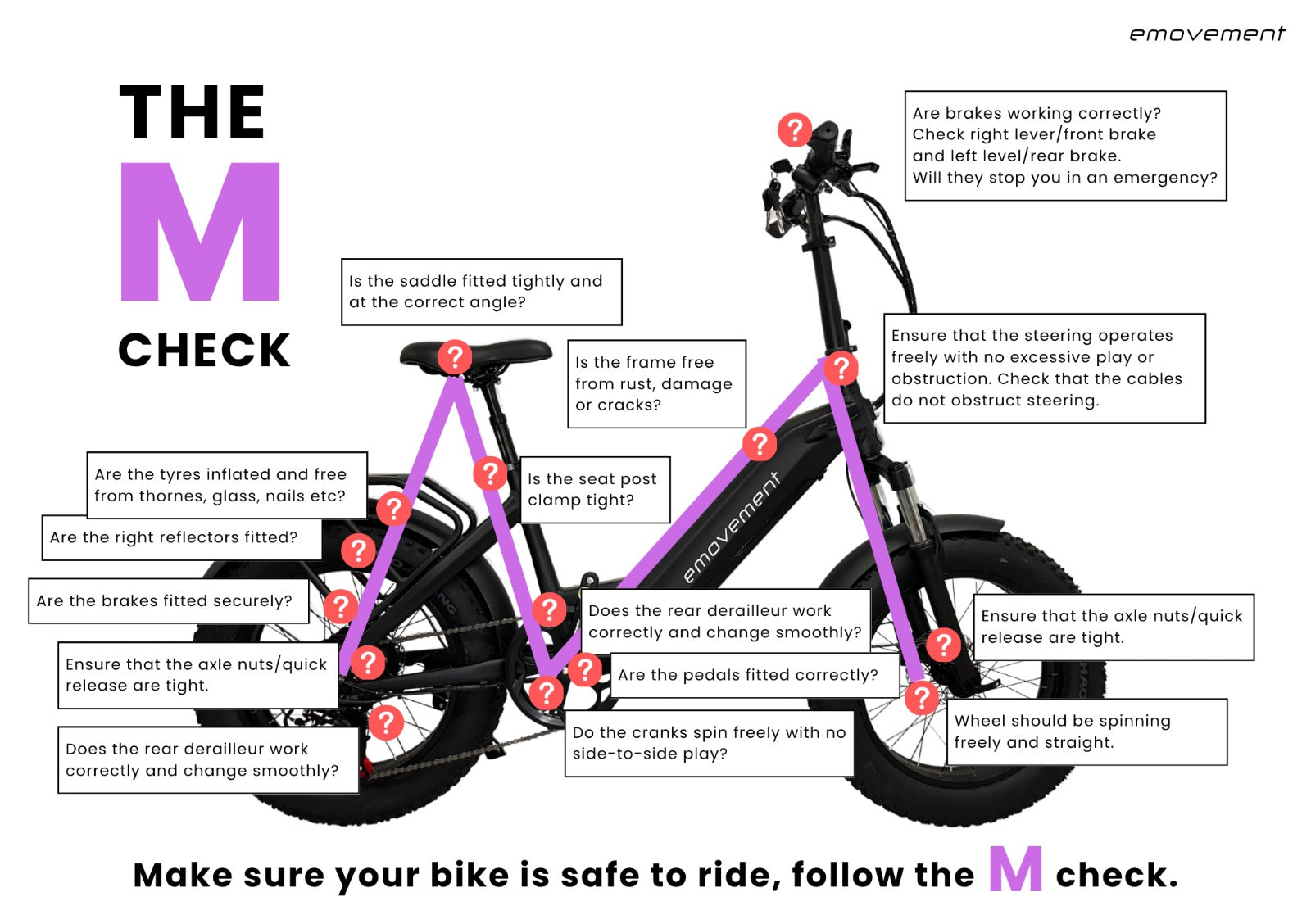 M-Check BMX & MTB Bike