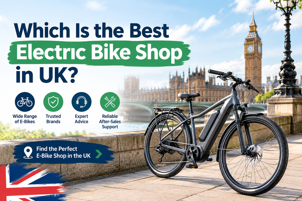 Which Is the Best Electric Bike Shop in UK?