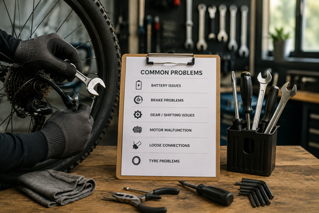 What Are the Common E-Bike Problems and How Can You Fix Them?