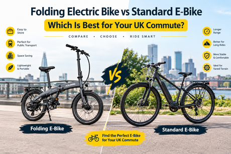 Folding Electric Bike vs Standard E-Bike: Which Is Best for Your UK Commute?