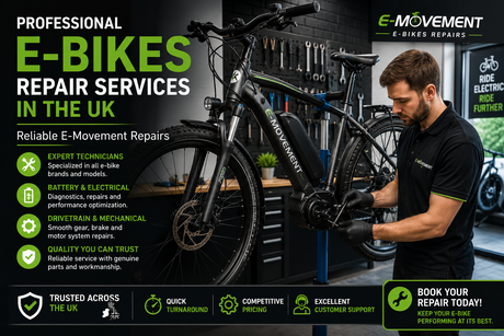Professional E-Bikes Repair Services in the UK: Reliable E-Movement Repairs