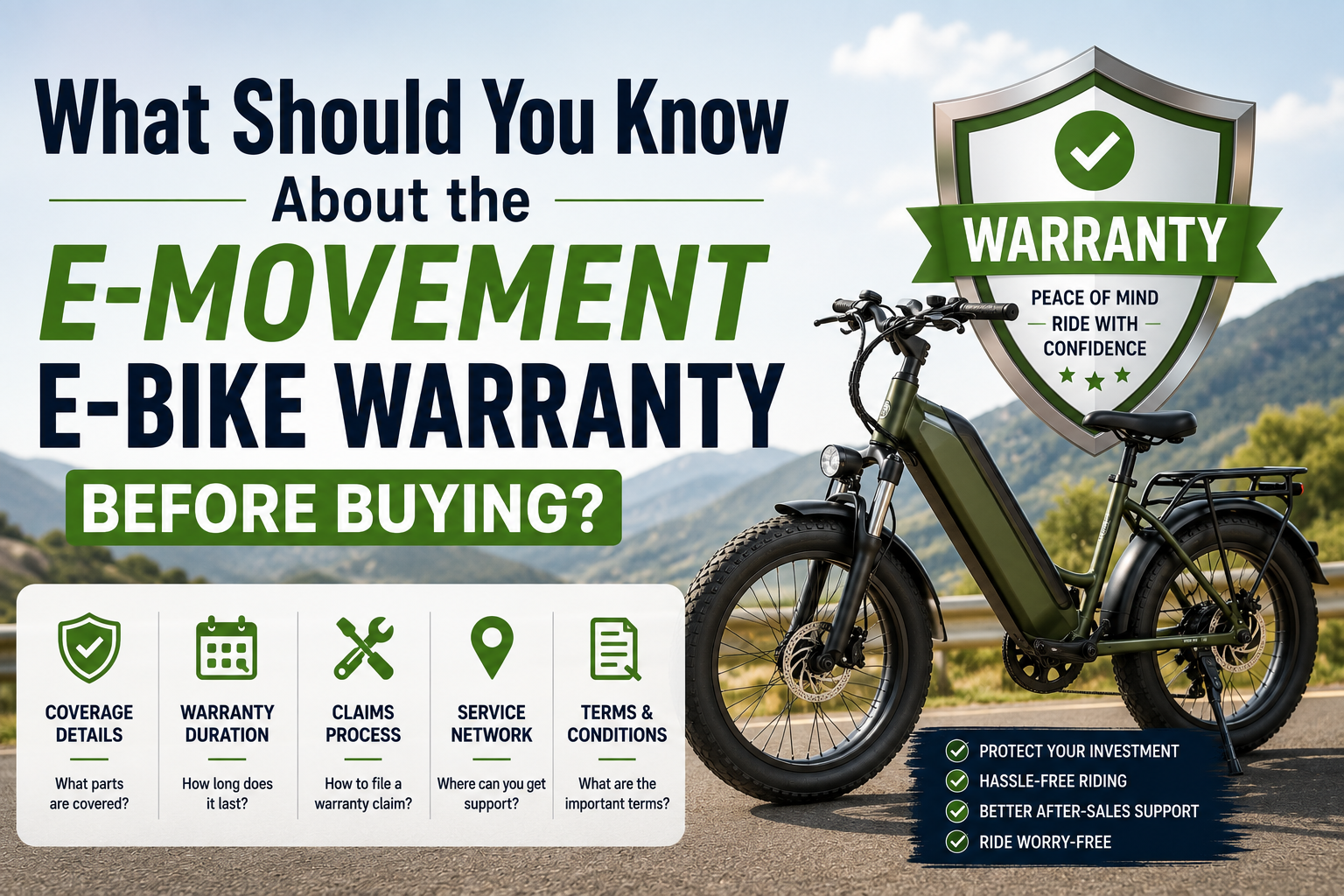 What Should You Know About the E-Movement E-Bike Warranty Before Buying?