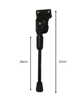 Adjustable Bicycle Rear Kickstand with Anti-Slip Base