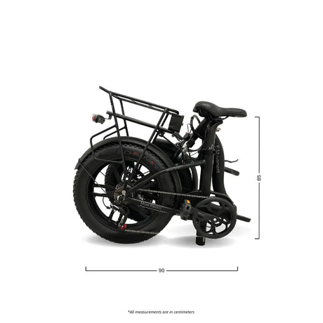Hunter folding electric bike
