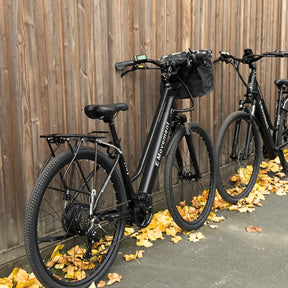 Black e movement electric bike
