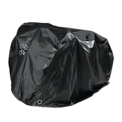 electric bike cover in black