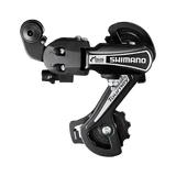 shimano derailleur for an ebike in black