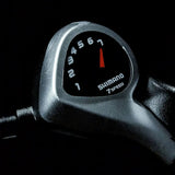 closeup image of speed meter