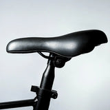 bike seat in black leather - Panther